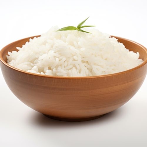 A bowl of rice.